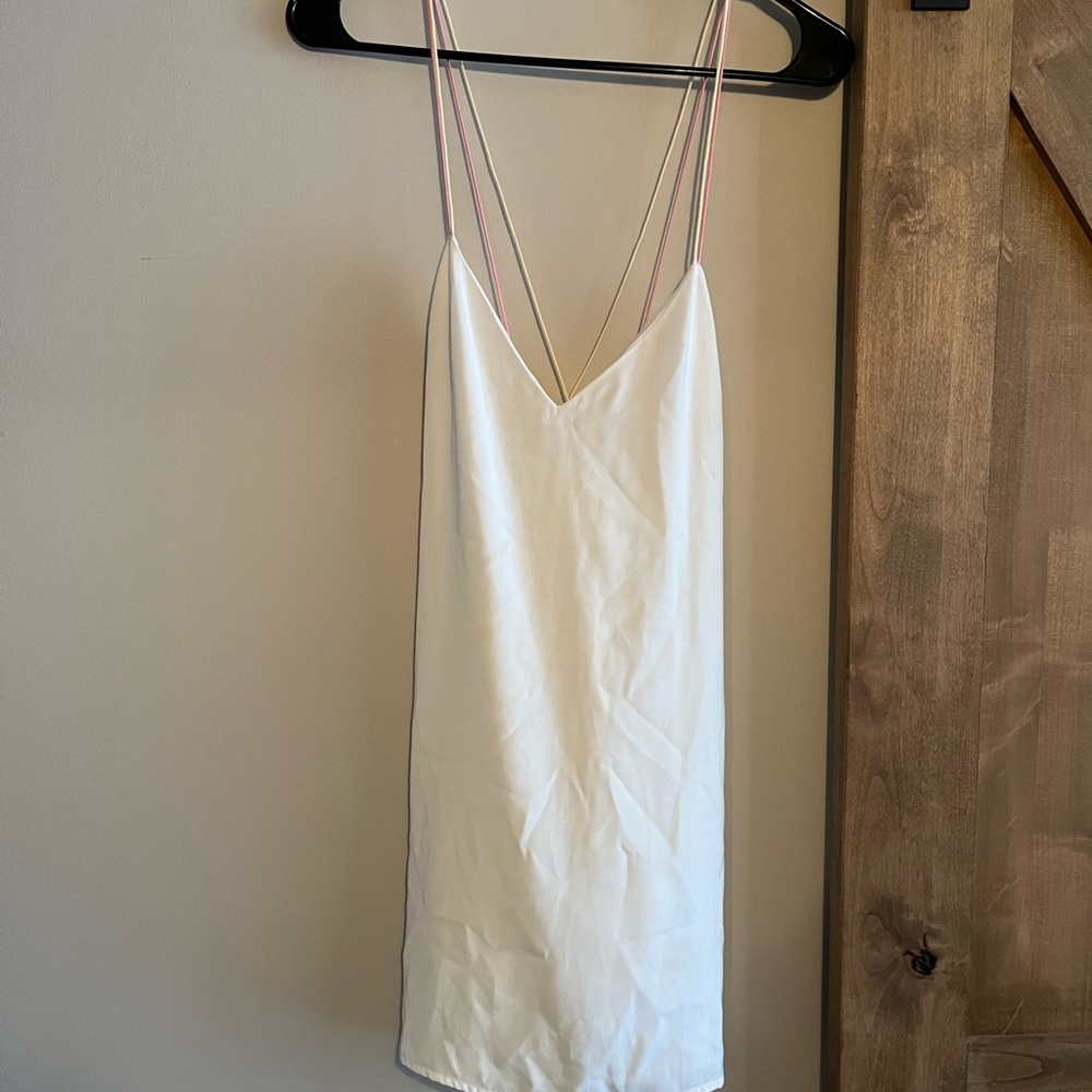 Superdown Mini White Dress